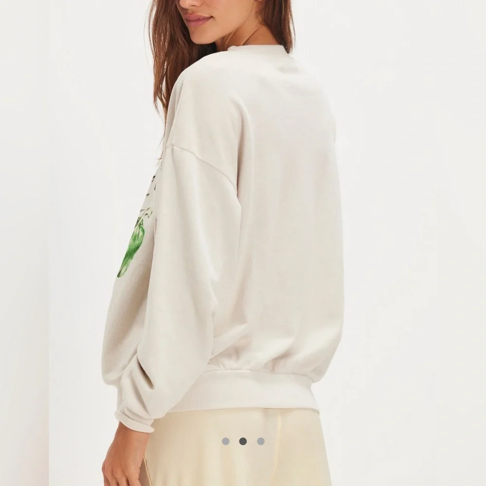 Free People x Daydreamer Local Produce Oversized Crew - Picture 2 of 5